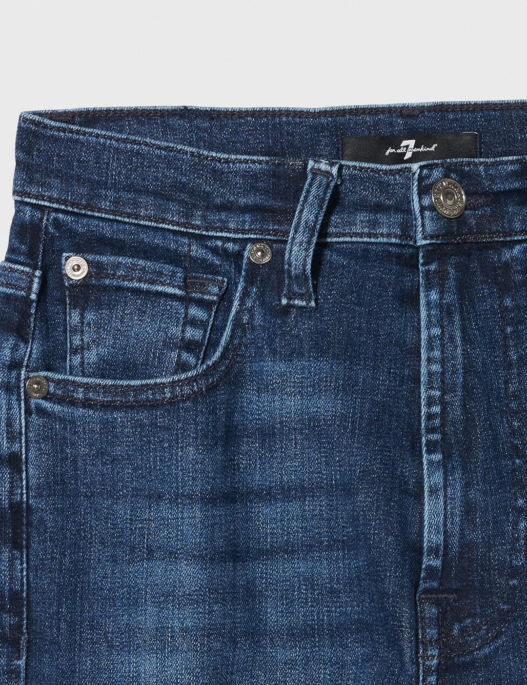 7 For All Mankind Damen Easy Slim Soho Jeans 32 Dark Blue, 32 Dark Blue
