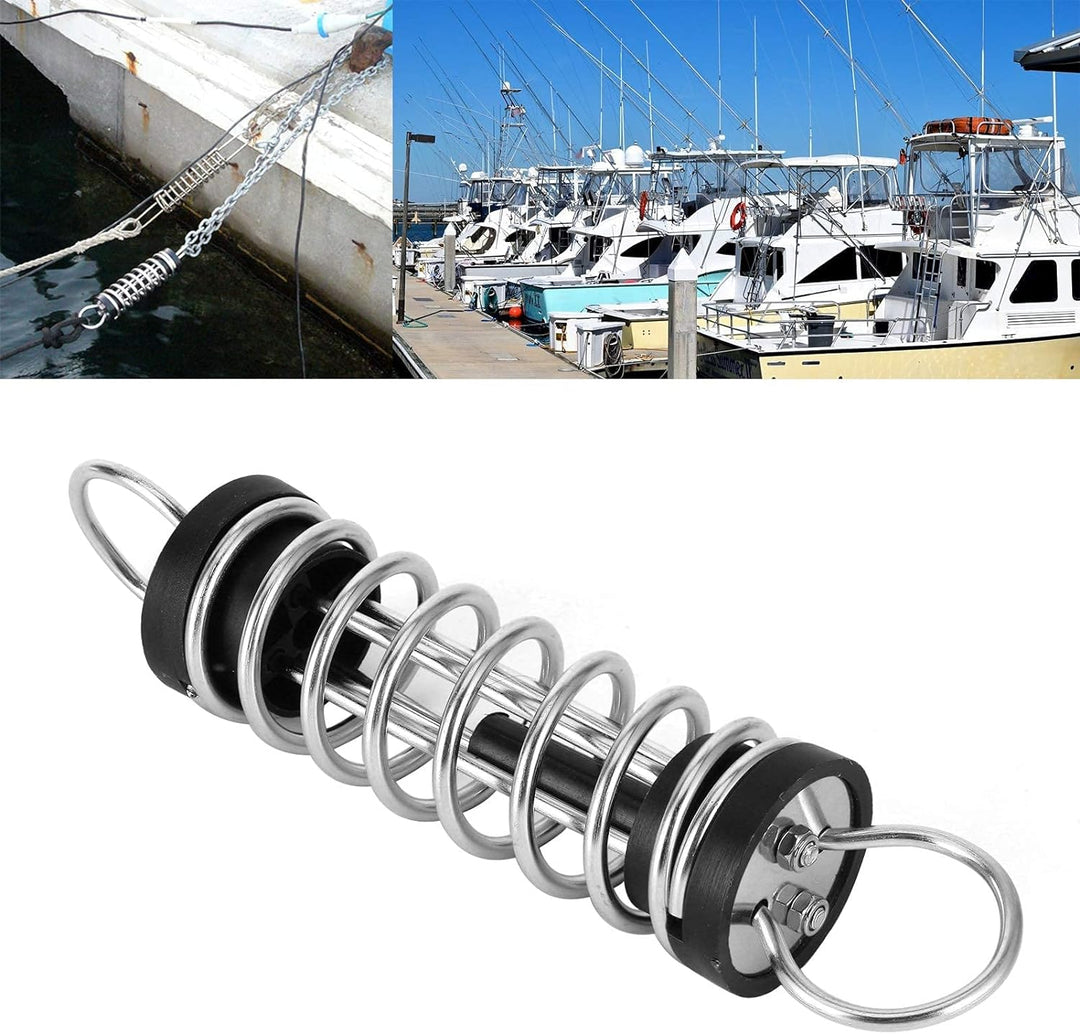 Festmacher, 6 X 300 Mm Festmacher Feder Aus Edelstahl Anker Dockleine Festmacher Feder Für Aufblasba
