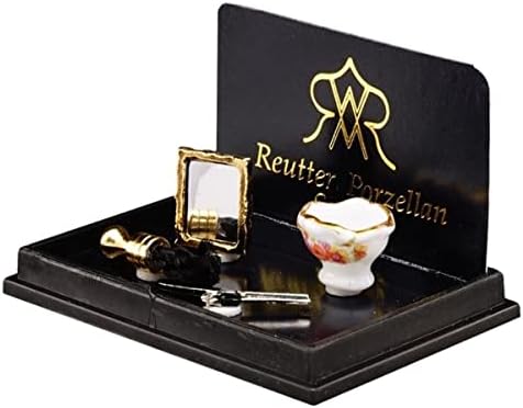 001.476/5 - Rasierset, Miniatur, Rot, Kunststoff, Figurine Set