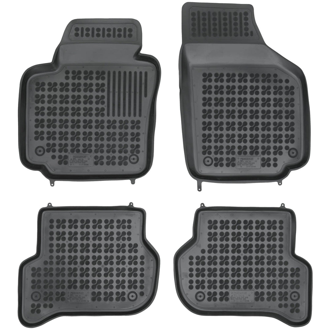 SMK Auto fussmatten gummimatten passt für Volkswagen Golf Plus 2005-2014 fussmatten Auto für alle Ja