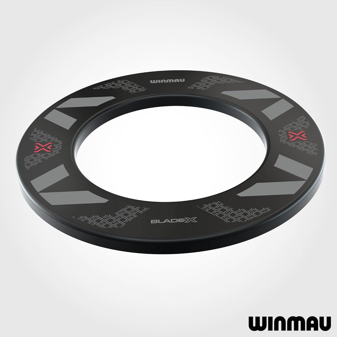 WINMAU Blade X Dartscheibe Schutzring – 360° Dartboard-Wandschutz – Stossabsorbierender Schaumstoff