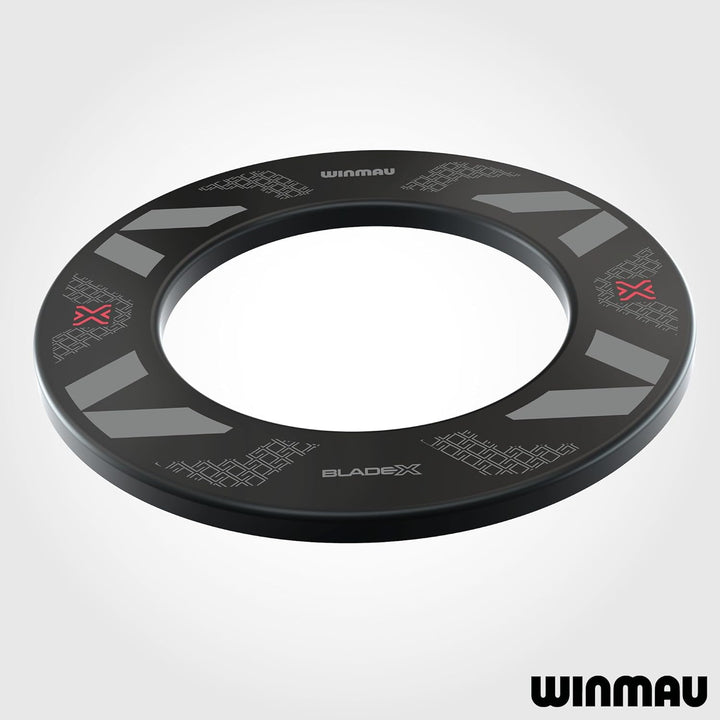 WINMAU Blade X Dartscheibe Schutzring – 360° Dartboard-Wandschutz – Stossabsorbierender Schaumstoff