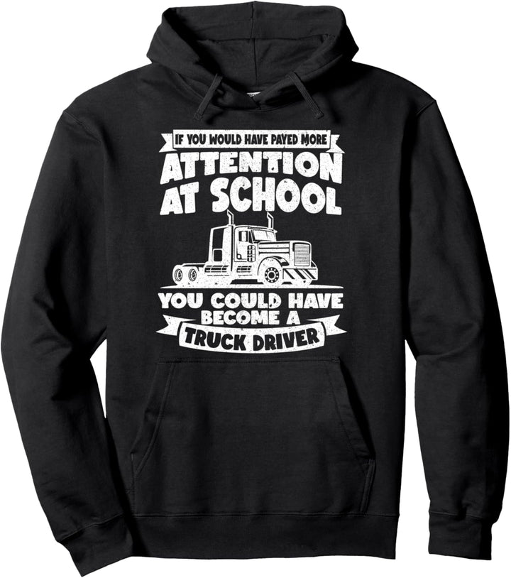 LKW Fahrer Lastwagenfahrer - Brummifahrer Fernfahrer Trucker Pullover Hoodie