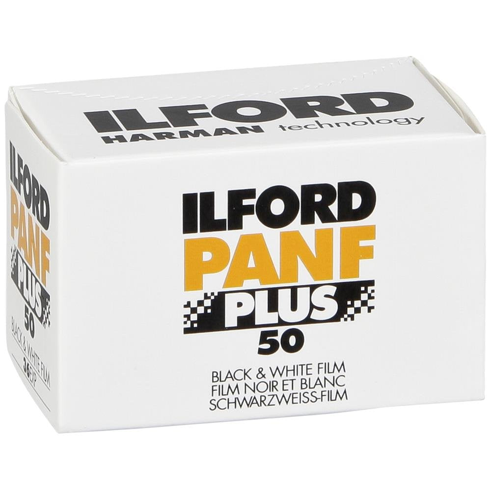 Ilford PAN F Plus, Schwarz-Weiss Druckfolie, 135 (35 mm), ISO 50, 36 Belichtungen (1707768)