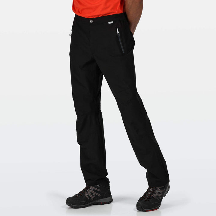 Regatta Herren Highton Strch TRS Over Trousers 3XL Schwarz, 3XL Schwarz