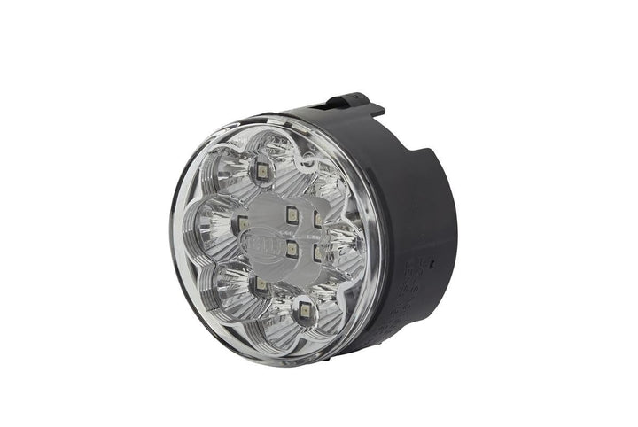 HELLA - Heckleuchte - LED - 24V - Einbau/geschraubt - Lichtscheibenfarbe: glasklar - Stecker: AMP -