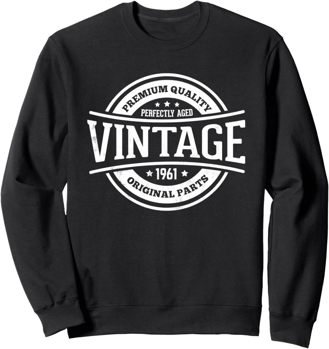 59. Geburtstagsgeschenk Vintage 1961 perfekt gealtert Sweatshirt