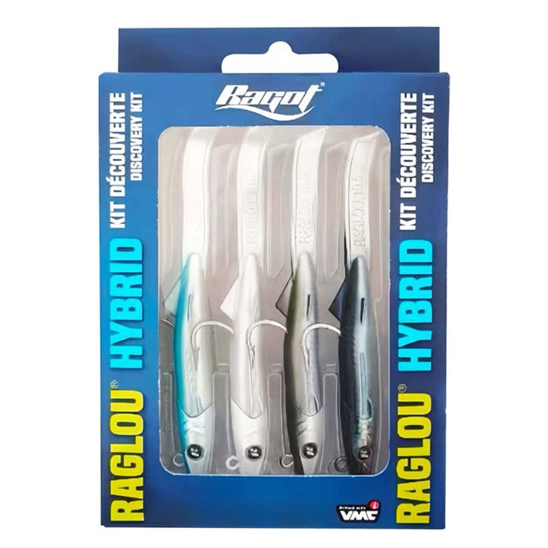 RAGOT Leurre Souple Raglou Hybrid Discovery Kit – 12 cm – 25 g – Pb-Pw-Ayug-Lc – RG3921443