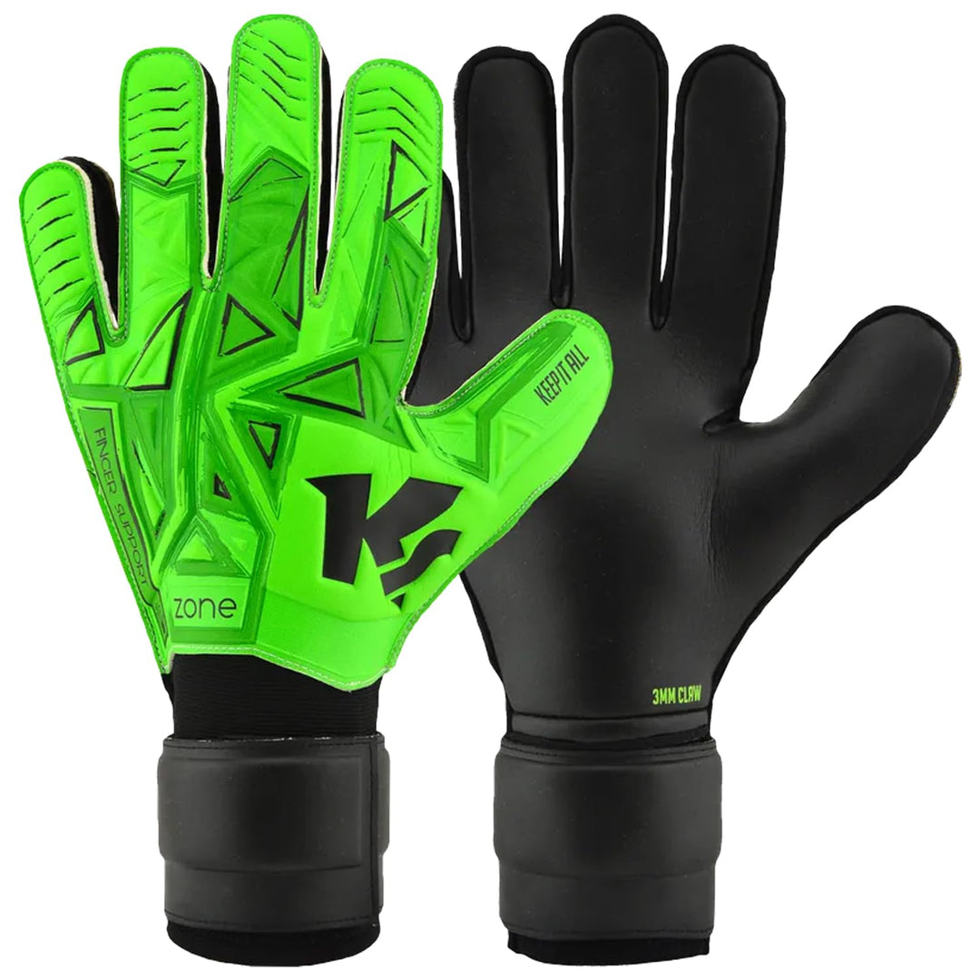 KEEPERsport Torwarthandschuhe Varan7 Zone RC mit Fingerschutz, Fussballhandschuhe mit Fingersave, 3m