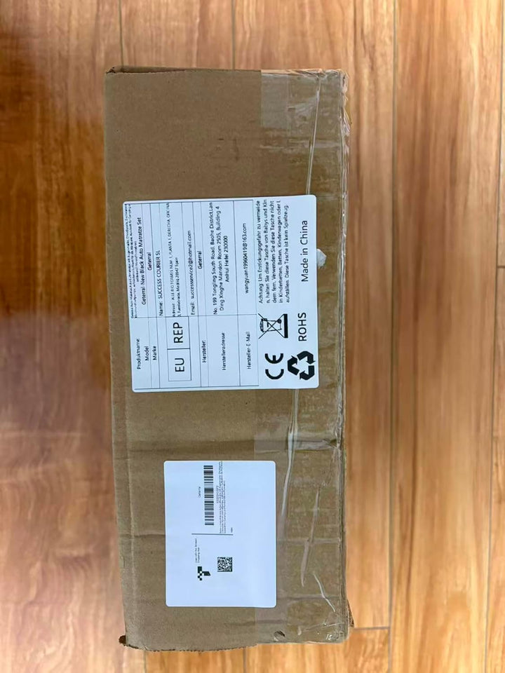 Auto Matratze, Schwarz Auto Luftmatratze,Ausgestattet mit zwei Kissen und einer aufblasbaren Pumpe,