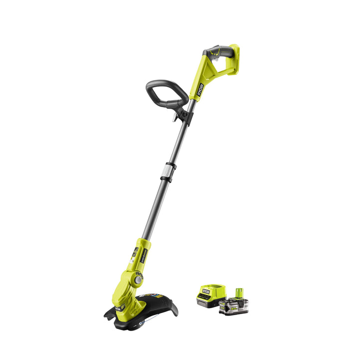 RYOBI 18 V ONE+ Kantenschneider, 5,0 Ah Akku, Schnellladegerät RLT183250F