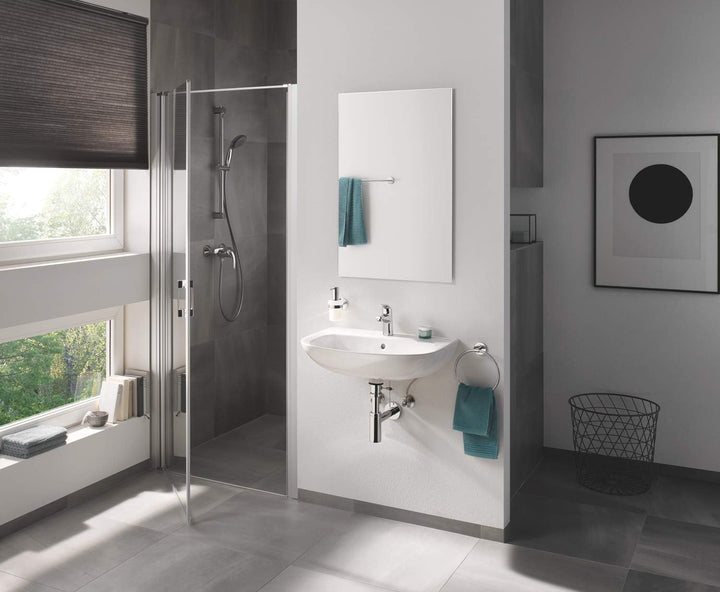 Grohe Bau Cosmopolitan Badetuchhalter, 1 Stück, 40459001 Single, Single