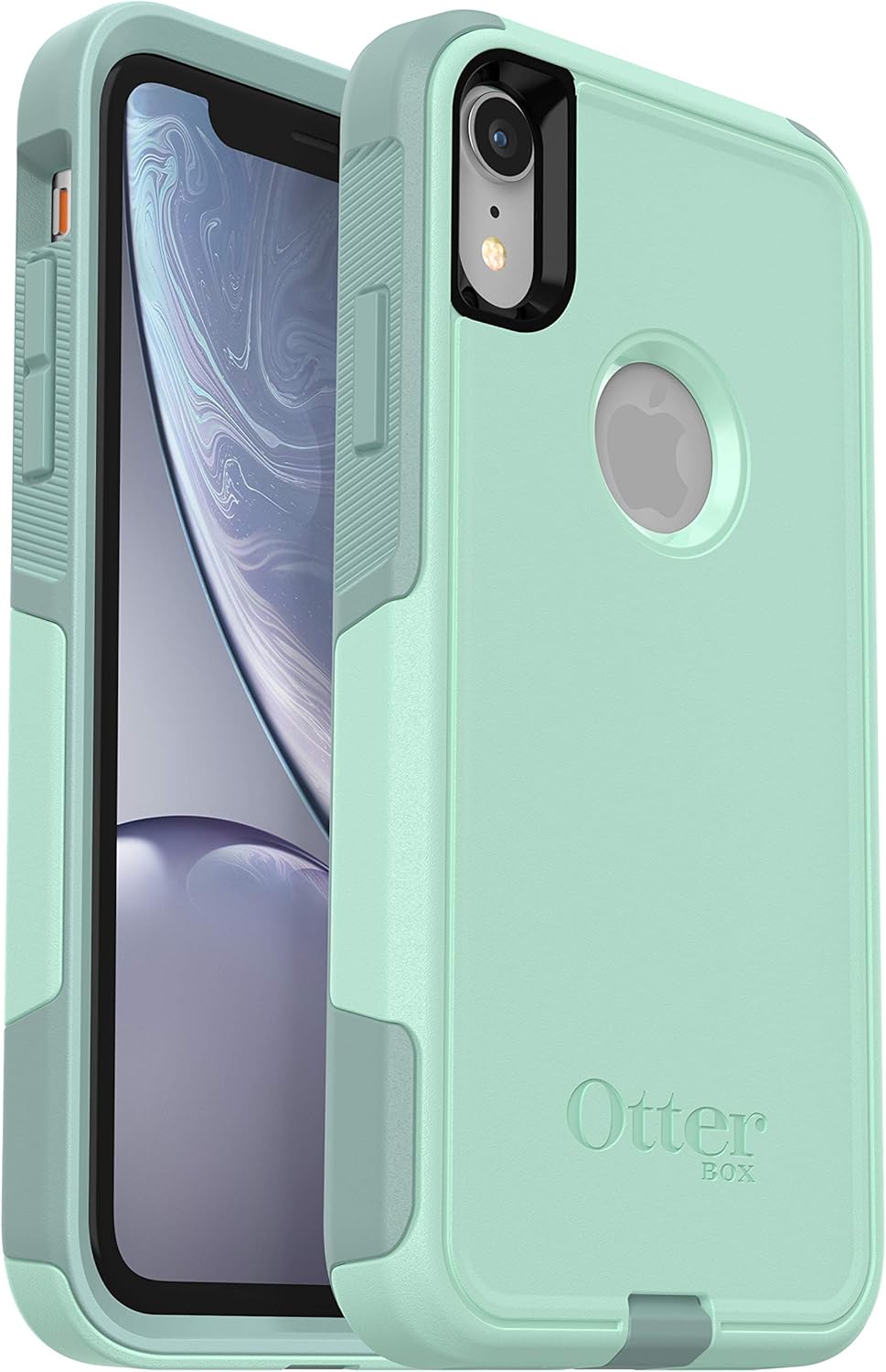 OtterBox Schutzhülle für iPhone XR Commuter Series – Ocean Way (Aqua SAIL/Aquifer), schlank und robu