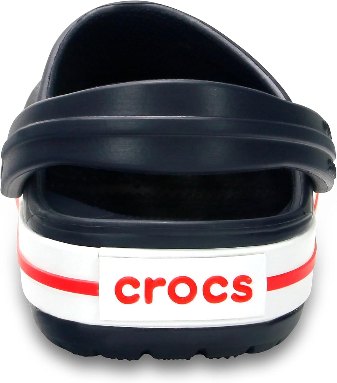 Crocs Unisex Kinder Crocband T Clog Navy Red 19/20 EU, Navy Red 19/20 EU