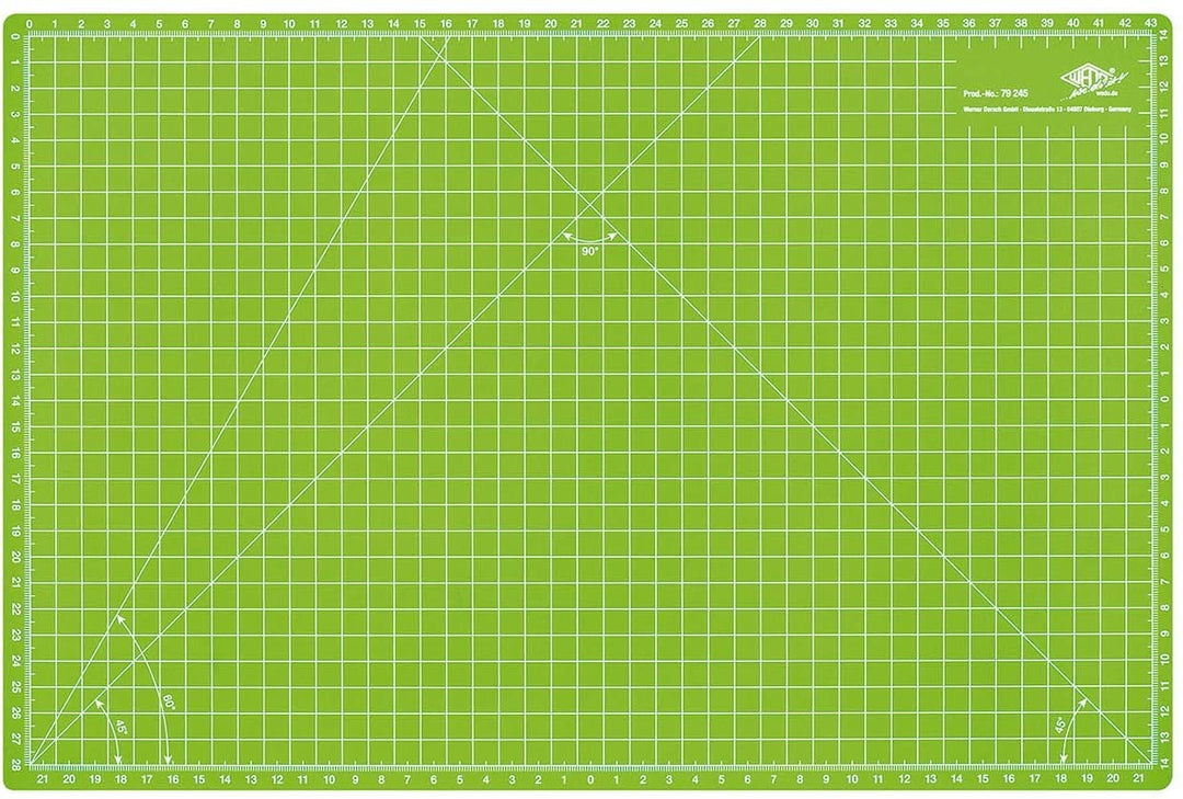 WEDO Cutter Skalpell Comfortline (mit Softgriff inklusive 5 Ersatzklingen und Schutzkappe) apfelgrün