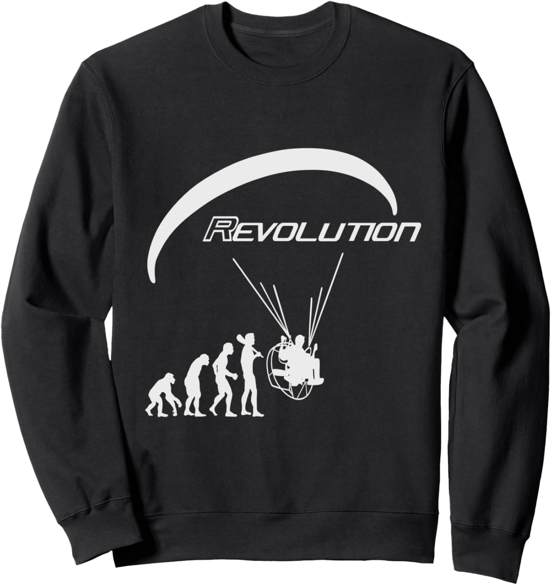 Paramotor PPG Fout Lauch Revolution T-Shirt Sweatshirt