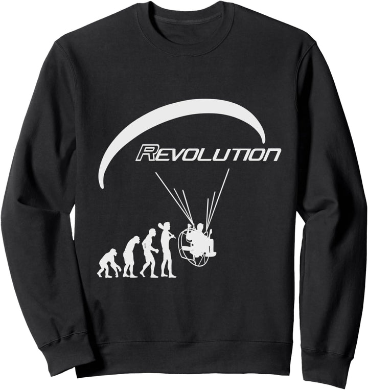 Paramotor PPG Fout Lauch Revolution T-Shirt Sweatshirt