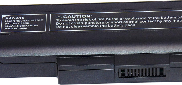 14.4V 4400mAh Ersatz Laptop Akku A42-A15 für Medion Akoya E6222 E7219 E6228 E7220 E7222 P6816 P7816
