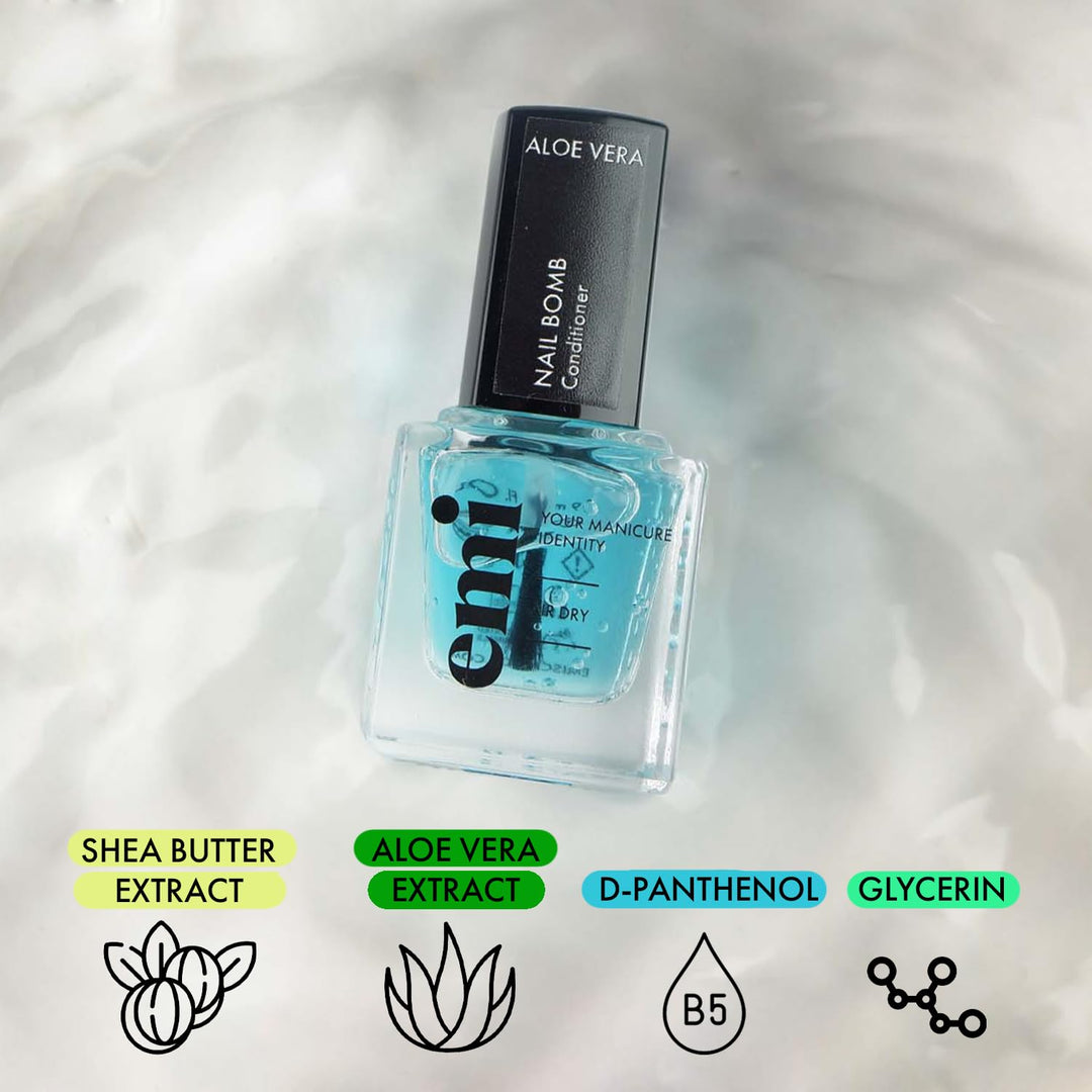 Conditioner Gel für gesunde und schöne Nägel Aloe Vera Extrakt, Sheabutter Extrakt, D-Panthenol, Gly