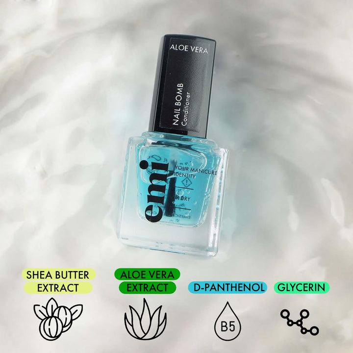 Conditioner Gel für gesunde und schöne Nägel Aloe Vera Extrakt, Sheabutter Extrakt, D-Panthenol, Gly