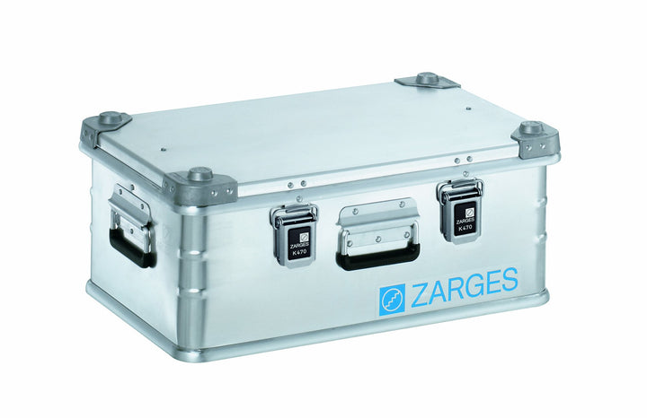 Zarges ZAR40568 Alu-Kiste K470 42l, IM: 550x350x220mm, alusilber 550x350x220mm (Internal), 550x350x2