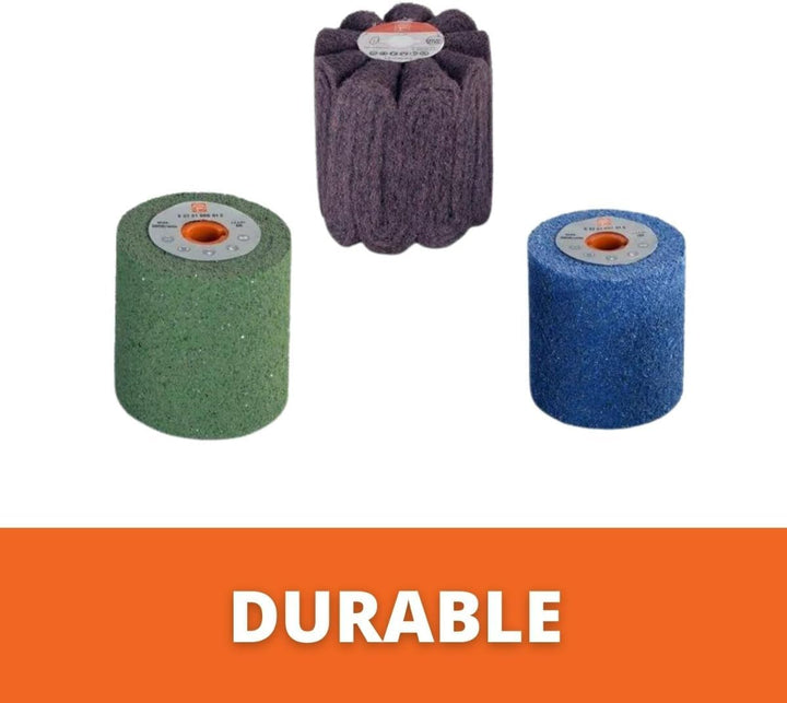 Fein Edelstahl-Set Satinieren Fläche, 63721050020