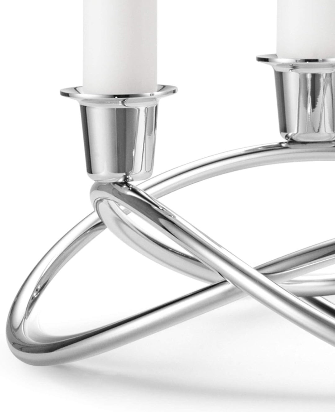 Georg Jensen Season Edelstahl-Kerzenständer