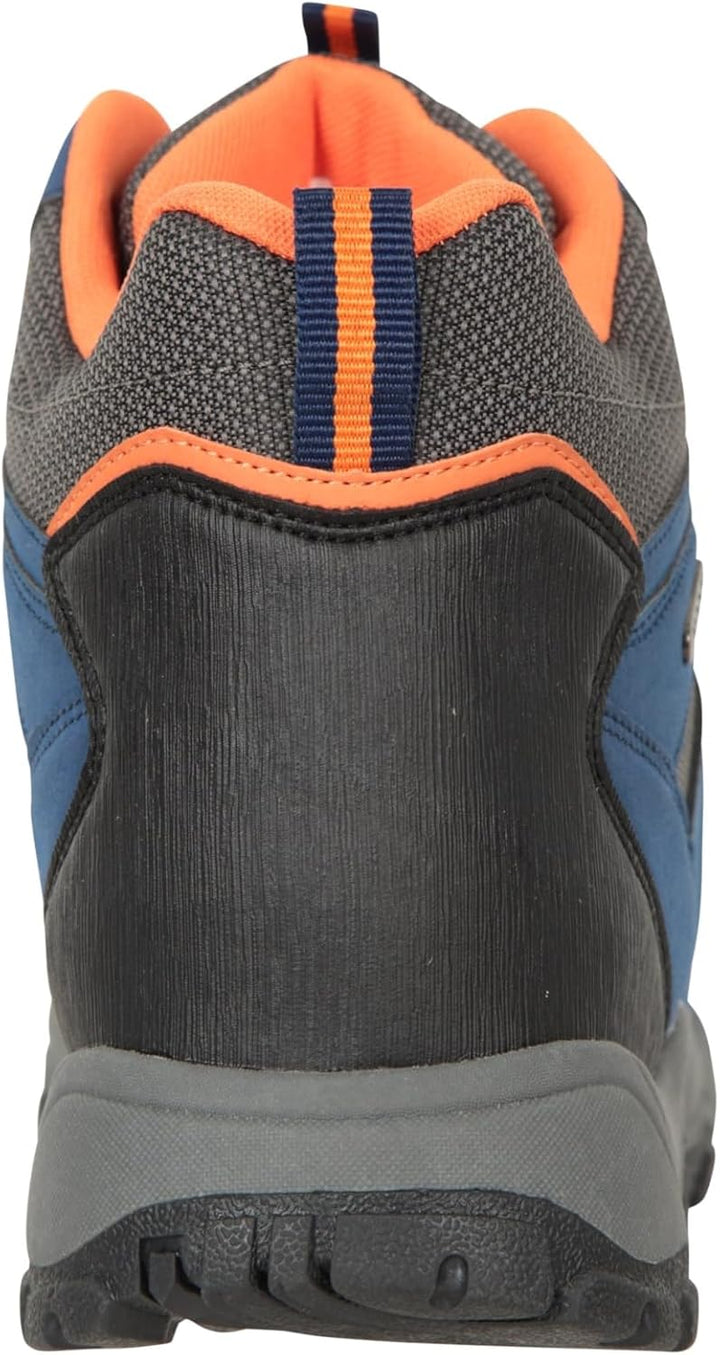 Mountain Warehouse Adventurer Mens Waterproof Boots - IsoDry Schuhe mit Synthetik-Obermaterial, Mesh