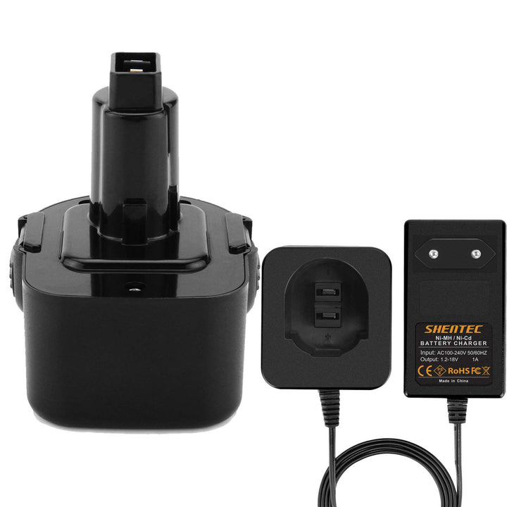 12V NI-MH Ersatz für Dewalt DC9071 DE9071 DE9071 DW9072 DE9074 DE9074 DE9075 DE9501 DW9071 DE9037 DE