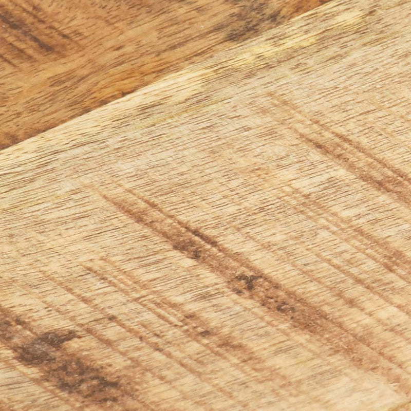 vidaXL Mangoholz Massiv Tischplatte Massivholzplatte Holzplatte Ersatztischplatte Holz Platte für Es
