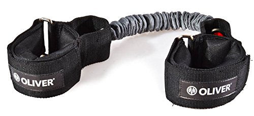 Oliver Lateral Resistor | Widerstandsband für Beintraining mit Nylonummantelung 3. Rot – Stärke: Sta