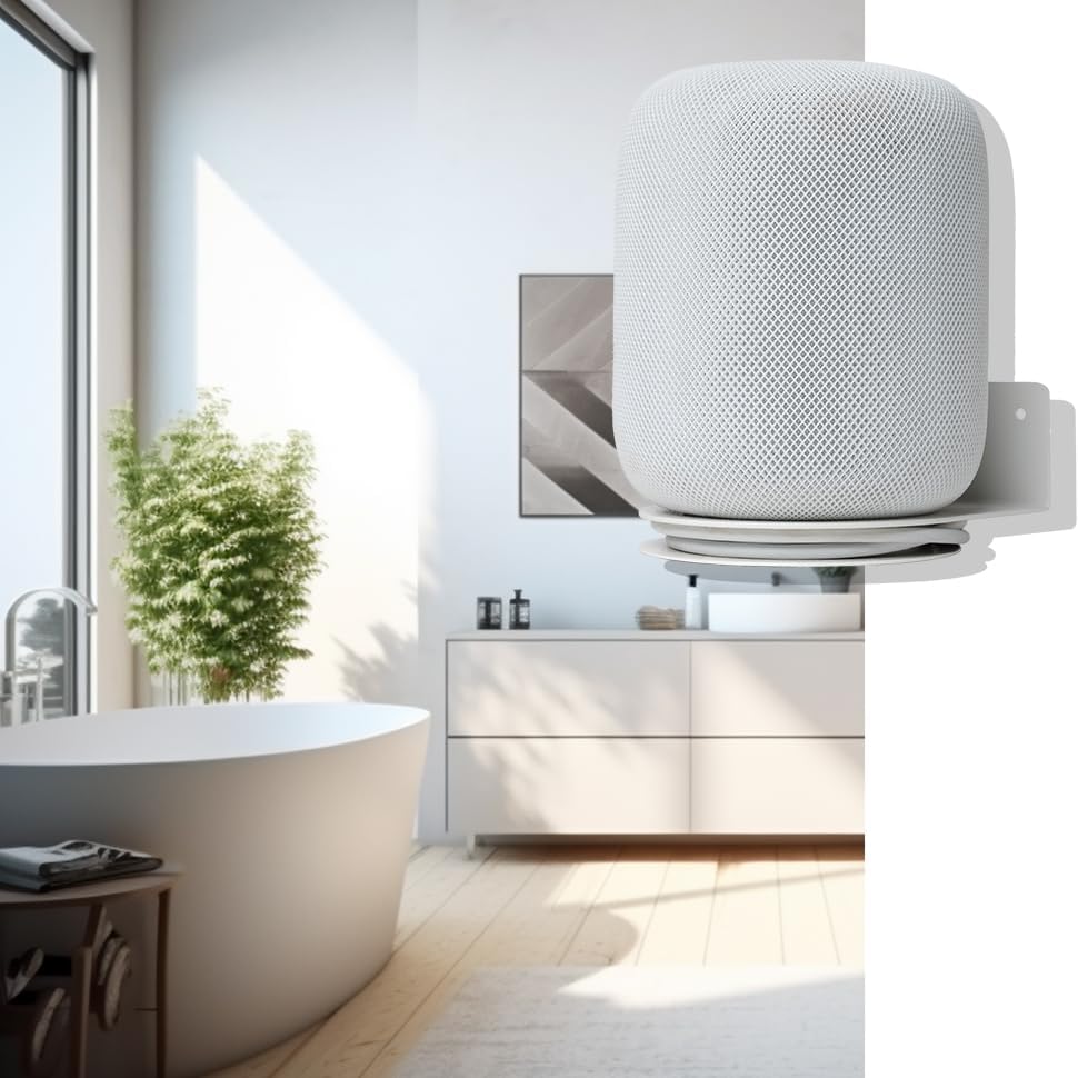 shinar Metall Wandhalterung Kompatibel mit Homepod 2, Halterung Zubehör Ständer Kompatibel mit Homep