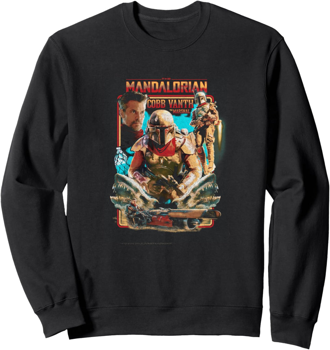 Star Wars: The Mandalorian Cobb Vanth Mando Helmet Sweatshirt