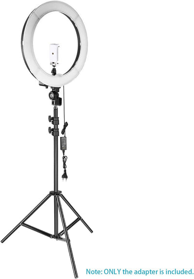 Neewer Fotografie AC 220 V zu DC 15 V Netzteil mit Netzkabel 5A Ausgang Netzteil für Foto Studio Rin