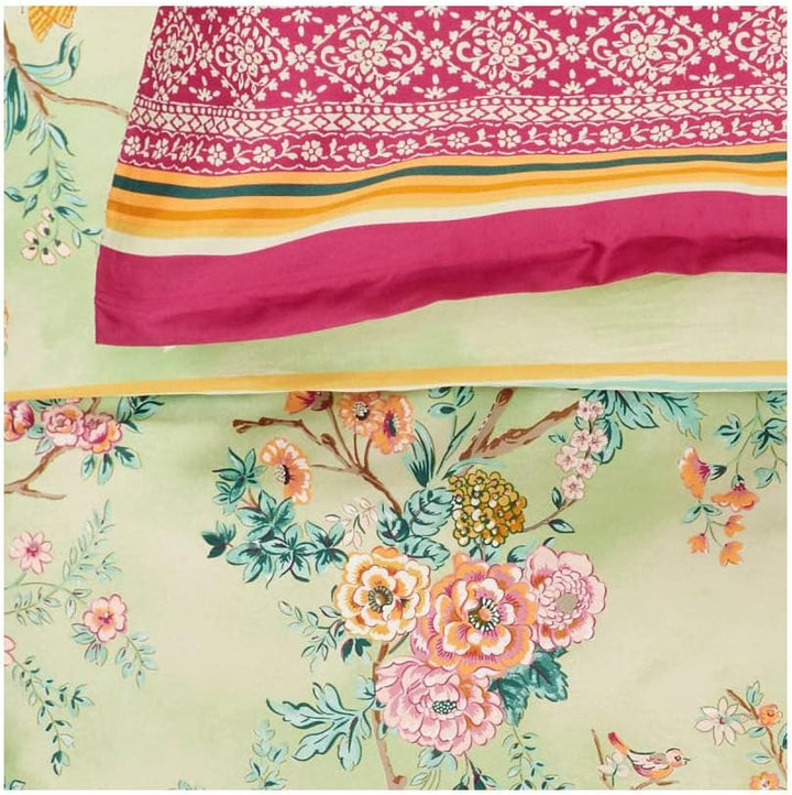 Bassetti Bettwäsche, Baumwolle, GRÜN, 200x200, 3 200x200 Grün, 200x200 Grün