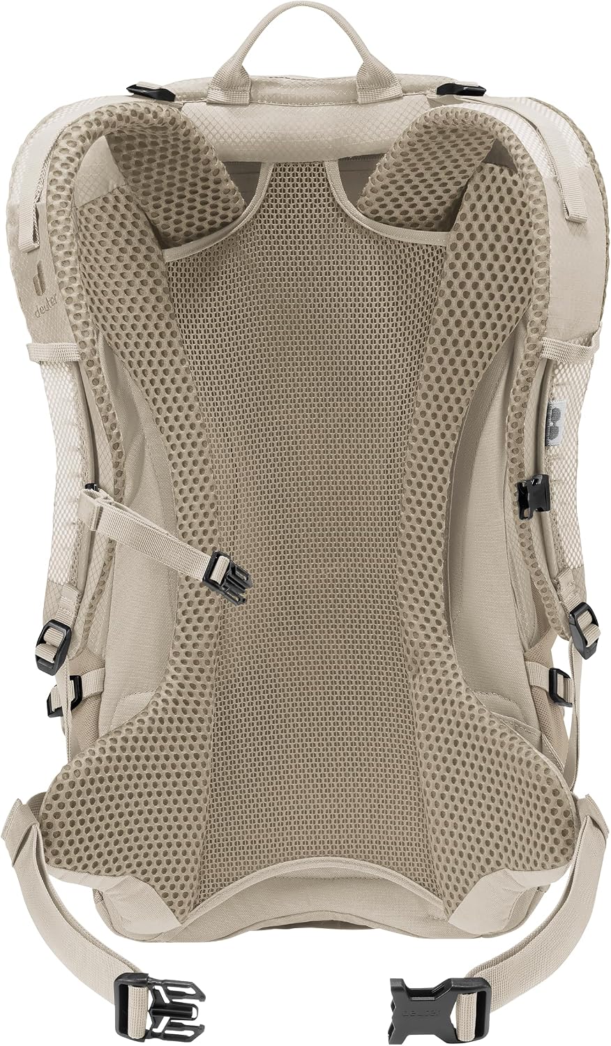 deuter Futura 23 Wanderrucksack mit Netzrücken &amp; Regenhülle Greystone-alu, Greystone-alu