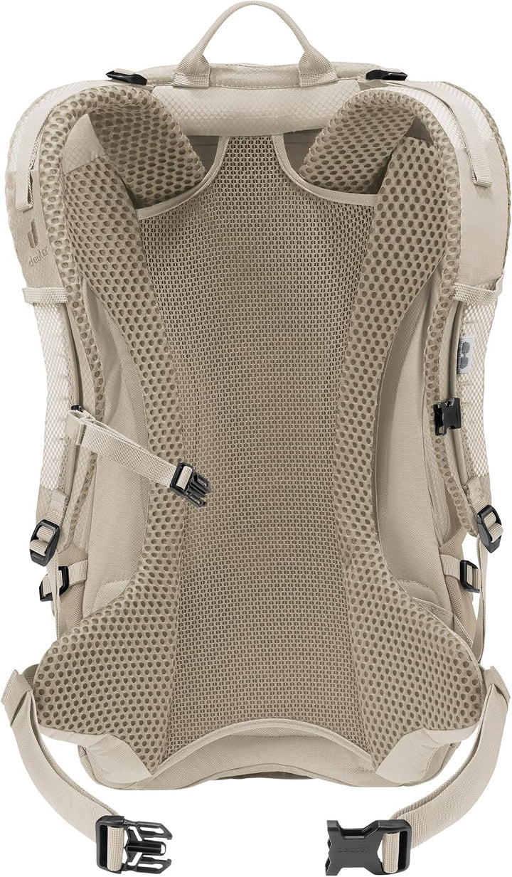deuter Futura 23 Wanderrucksack mit Netzrücken &amp; Regenhülle Greystone-alu, Greystone-alu