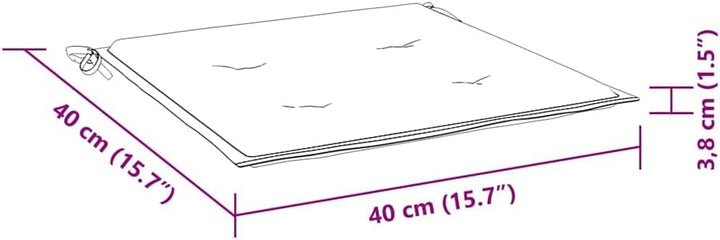 vidaXL 2X Gartenstuhl Klappbar mit Kissen Klappstuhl Essstuhl Gartenmöbel Klappstühle Stuhl Stühle G