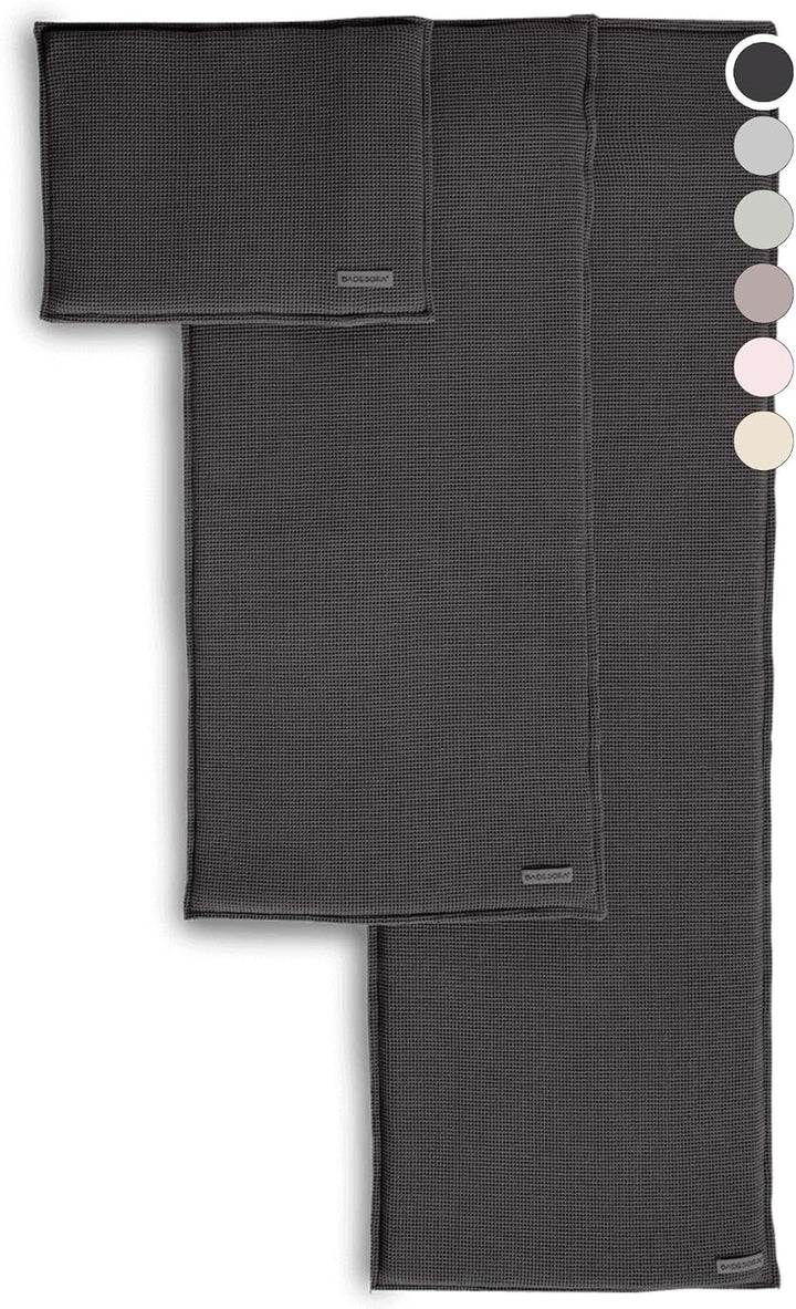 SAUNASOFA Sauna Sitzauflage 1-Sitzer – Auflage für Saunabank & Infrarotkabine aus Baumwolle – Waschb