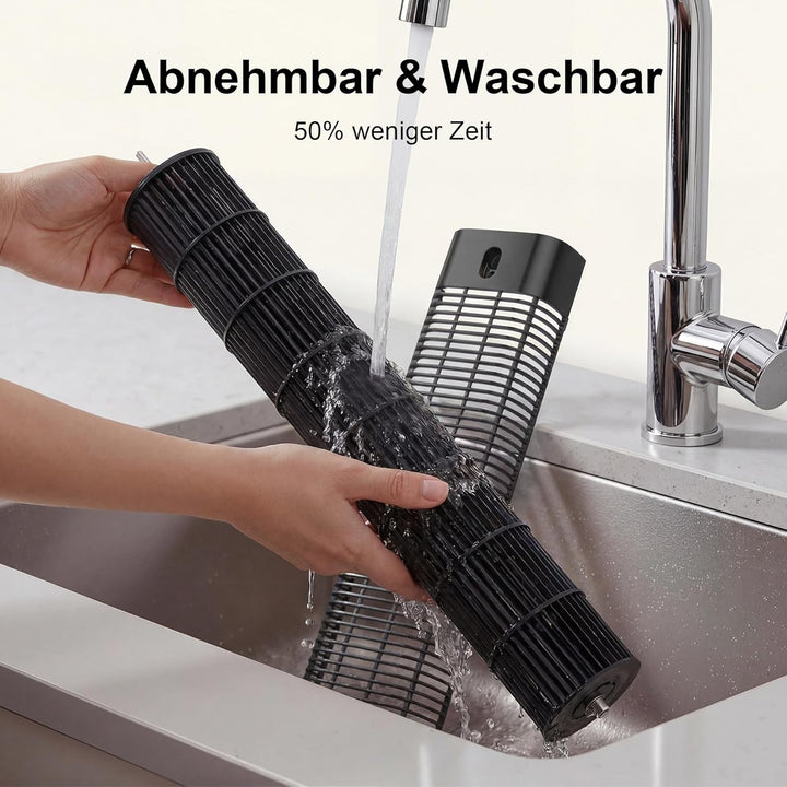 Ezify Turmventilator, 7,3 m/s Ventilator Grosser Luftdurchsatz, Turmventilator Sehr Leise mit Fernbe