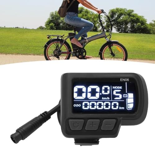 LCD-Display für Elektrofahrräder, 6-polig, 24 V, 36 V, 48 V, Universelles Bedienfeld für E-Scooter-F