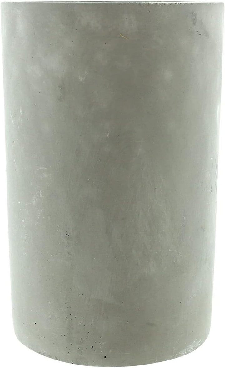 FRANK FLECHTWAREN Weinkühler Beton-Style, 2-teilig, Schlicht, Modern, idealer Begleiter für den Somm
