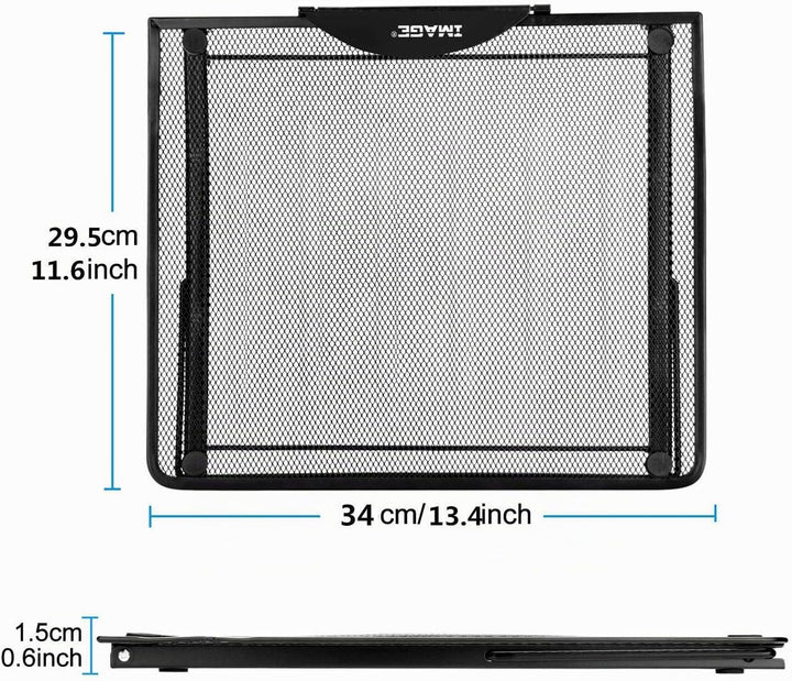 IMAGE Laptopständer Aluminium Notebook Ständer Multiwinkel verstellbare Halterung mit Gummipolster f