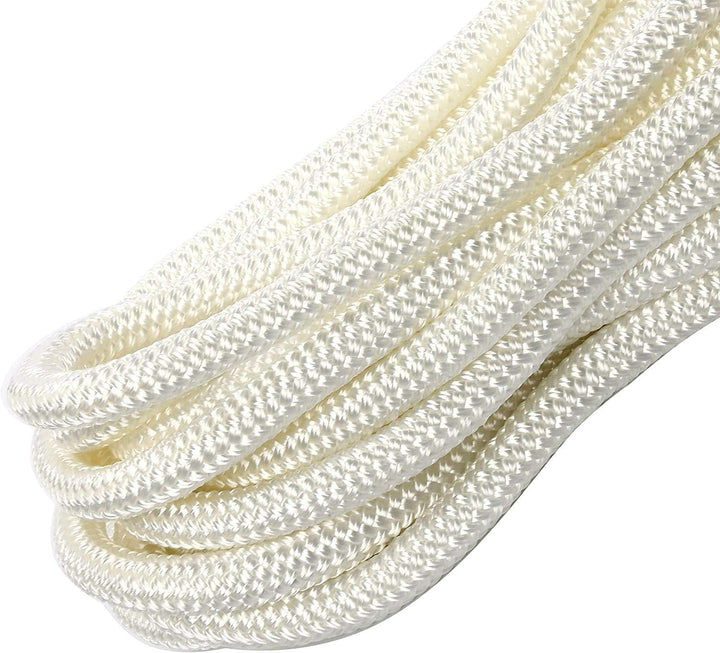 FreeTec 2tlg Bootsseil Boot Fenderleine Nylon Dockline Festmacherleine Fenderseil mit Auge 12mm Durc
