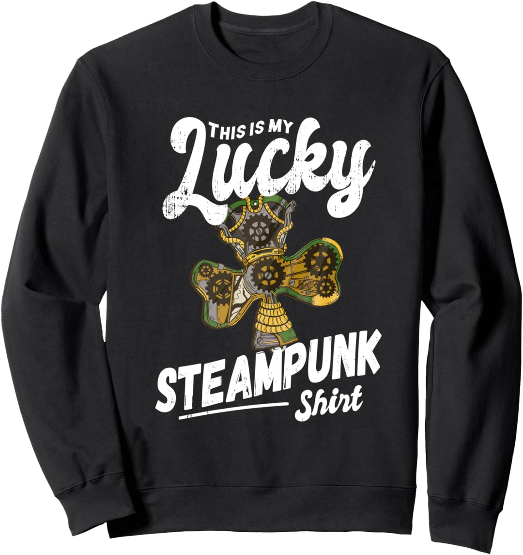 Glückskleeblatt Steampunk Sweatshirt