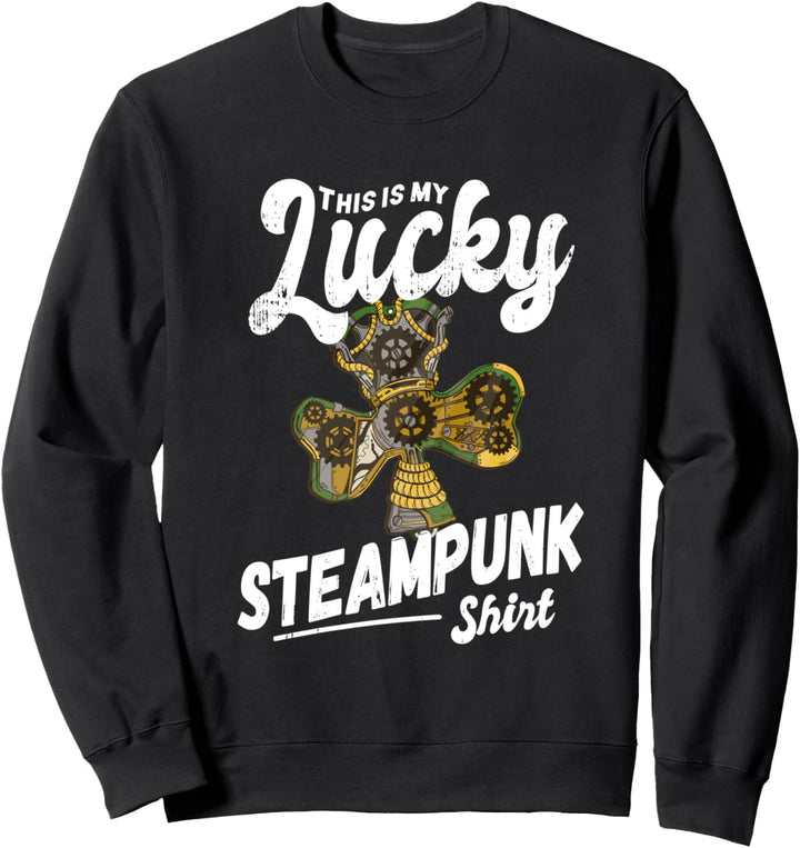 Glückskleeblatt Steampunk Sweatshirt
