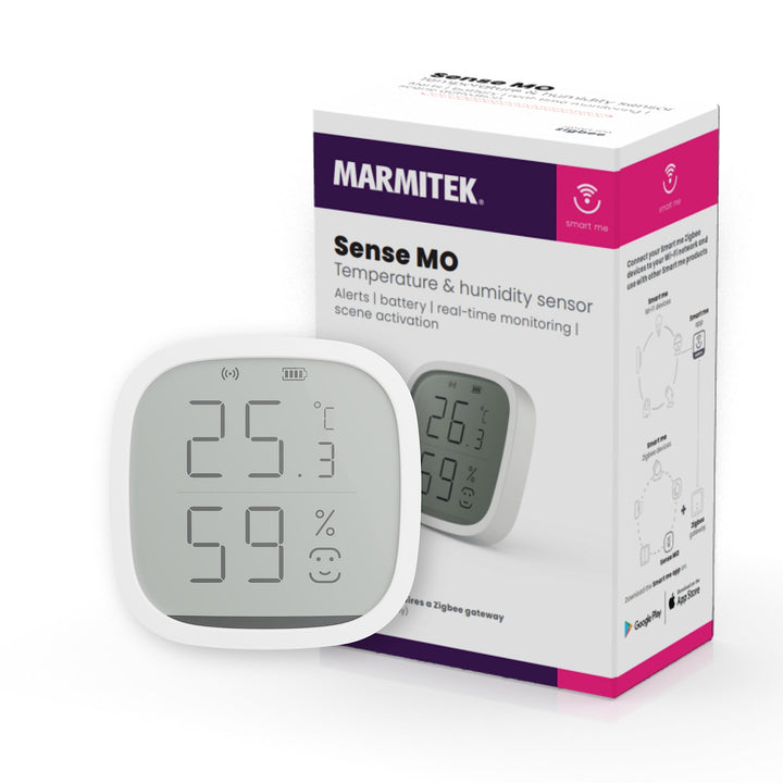Zigbee luftfeuchtigkeit und Temperatur Meter - Marmitek Sense MO - Hygrometer (Temperature and Humid