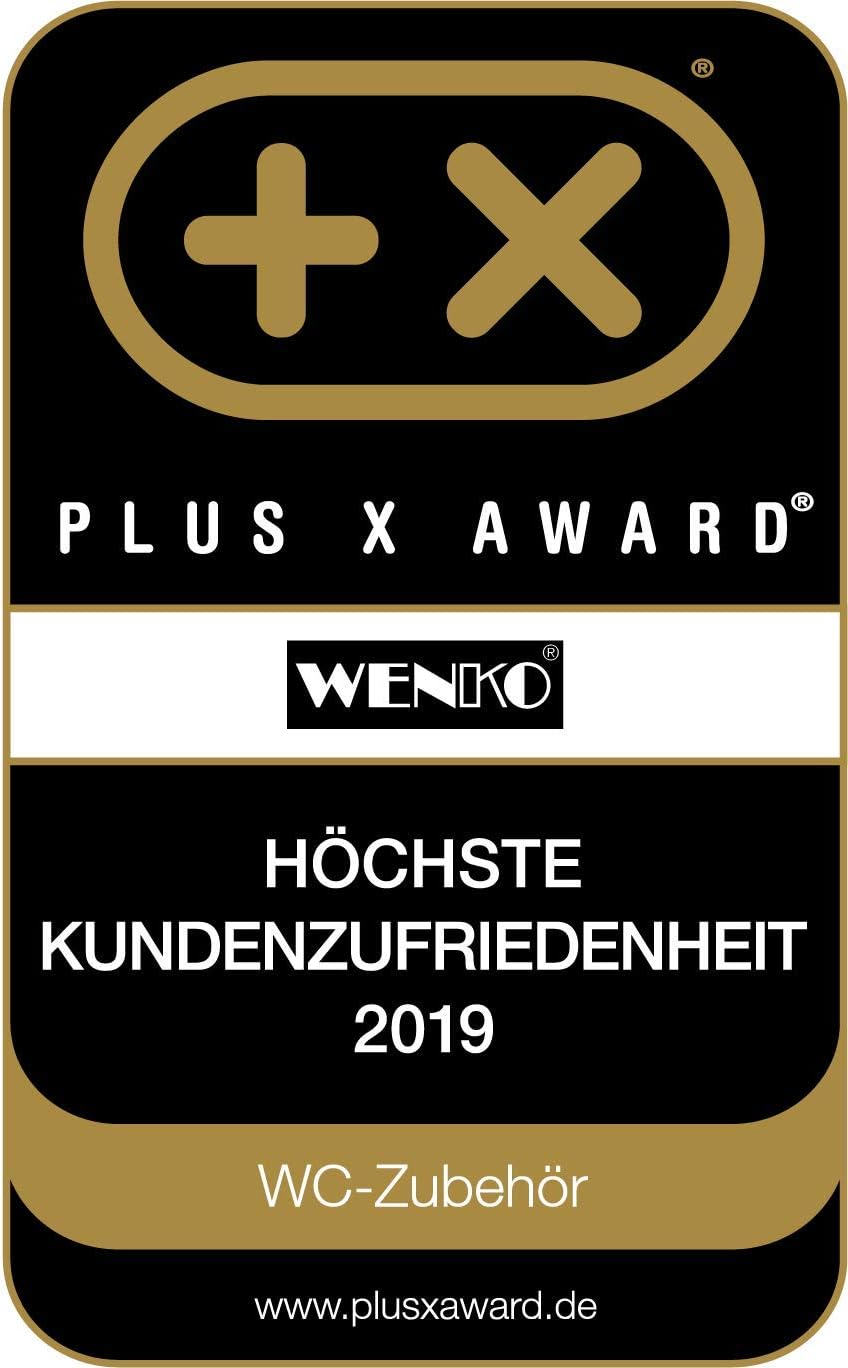 WENKO Premium WC-Sitz Loft, Toilettensitz mit Absenkautomatik, WC-Deckel für sanftes Deckelschliesse
