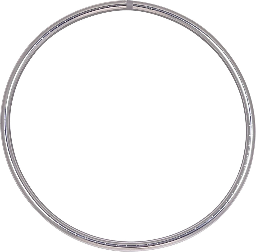 Mini Hula Hoop, Metallic Farben, Ø50cm Silber, Silber