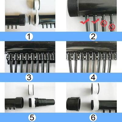 Melko Poolheizung Solarheizung Solarkollektor Solarpanel Wärmeplane für Pool Schwimmbecken, schwarz,